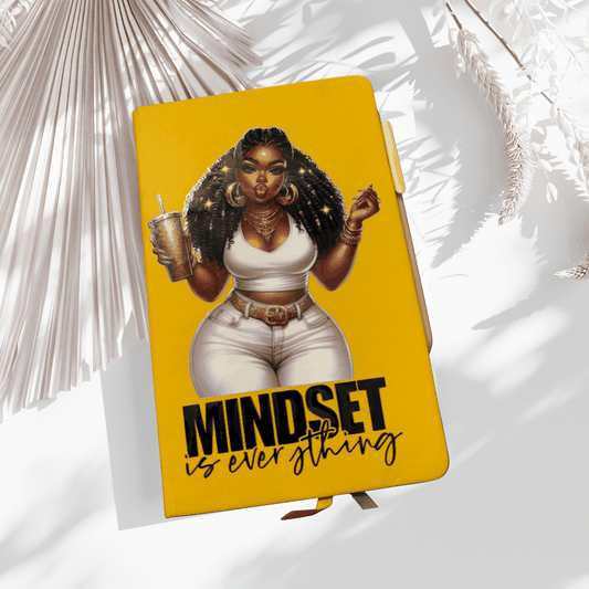 Mindset Is Everything Journal with 128 pages for goal-setting and personal growth