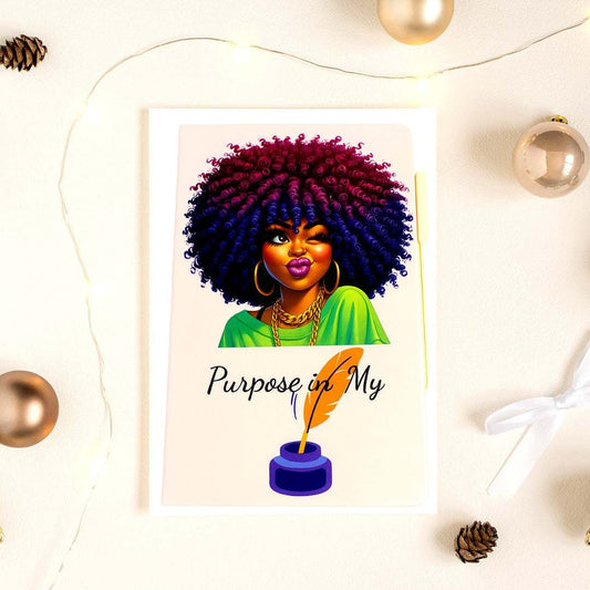 Write With Purpose Journal 128-page inspirational notebook for goal setting and reflection